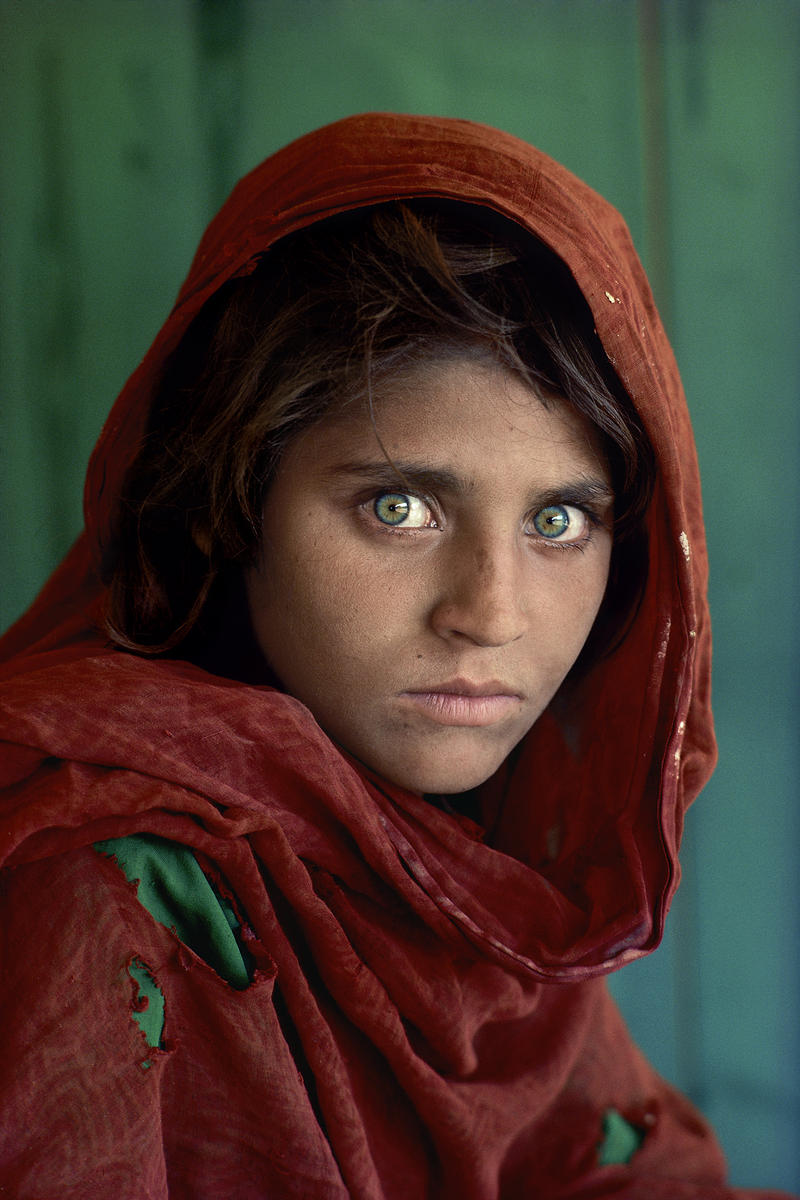 Steve McCurry - Afgán lány