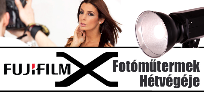 Fujifilm X Fotóműtermek Hétvégéje
