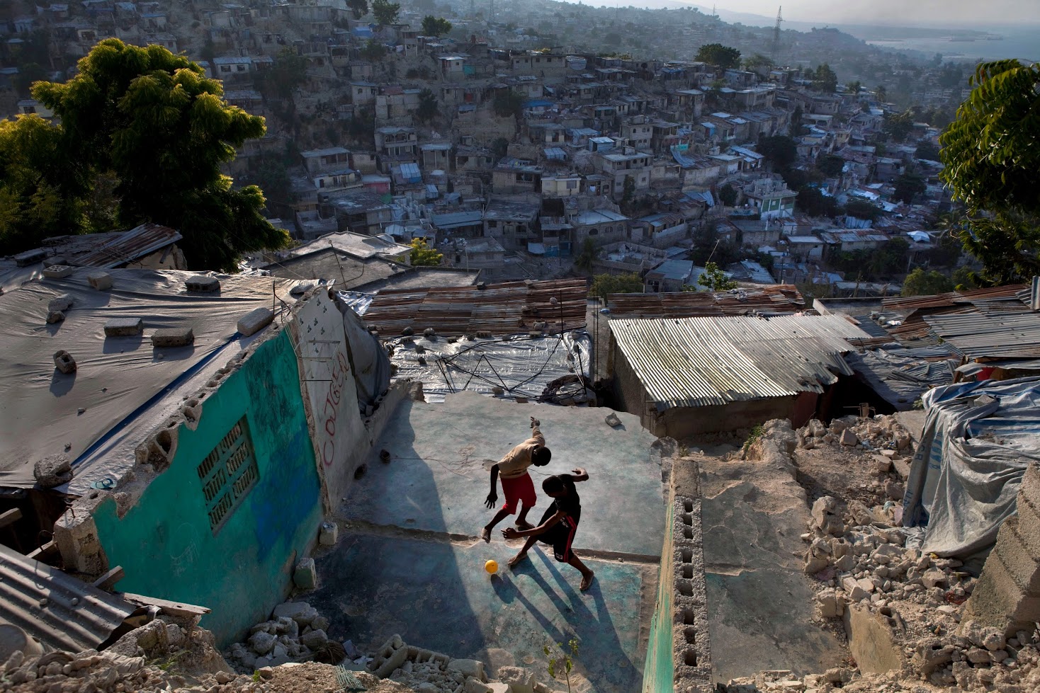 Jonathan Torgovnik Haitiben készült képe (EOS 5D Mk II)