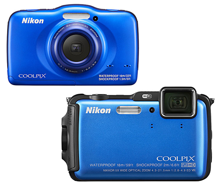 Nikon Coolpix AW120 és S32