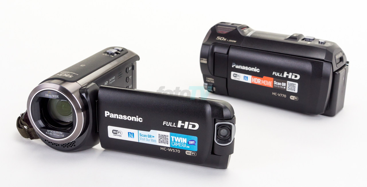 Panasonic HC-W570 és HC-V770 kamera teszt