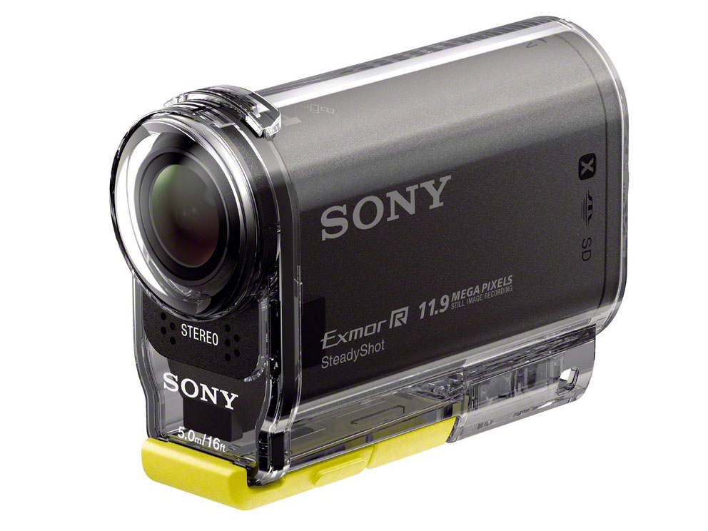 Sony AS30 Action Cam, RM-LVR1 élőképes távirányító és HDR-MV1 zene- és videórögzítő