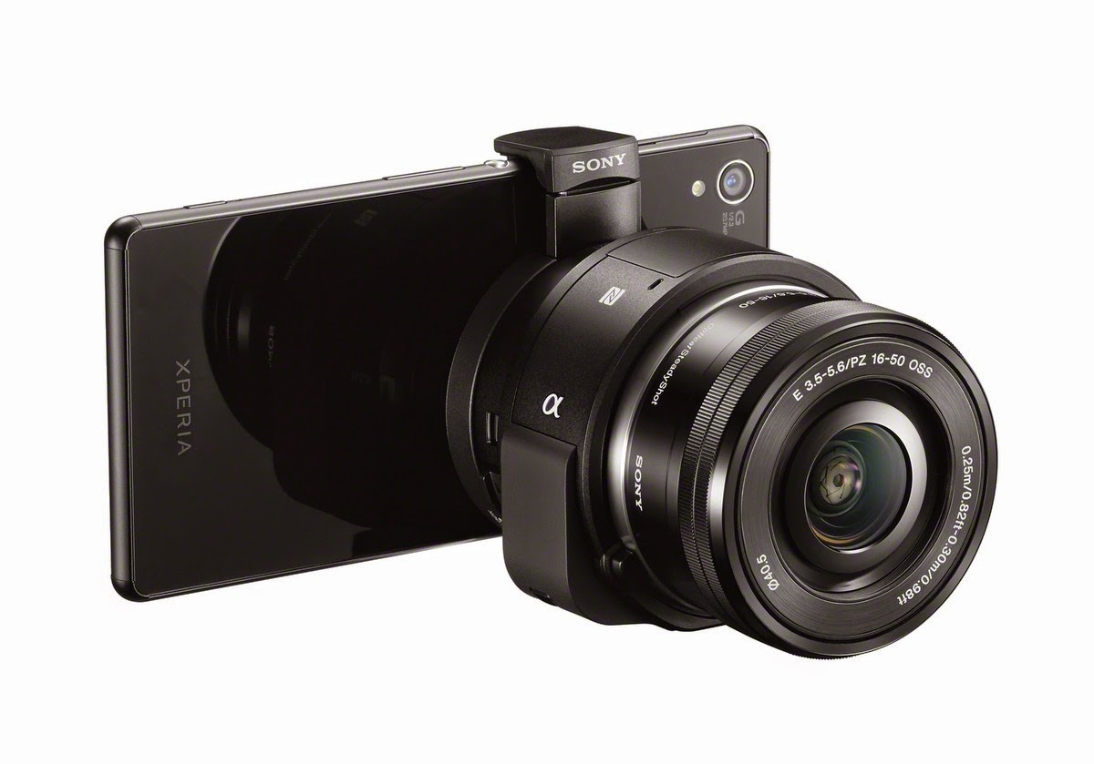 Sony ILCE-QX1 használható mobillal és mobil nélkül