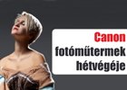 Canon Fotóműtermek Hétvégéje